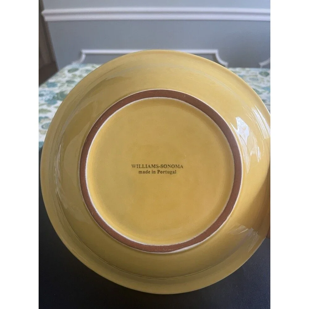 Williams Sonoma Olive Harvest Gold Serving Bowl